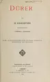 Cover image for Dürer
