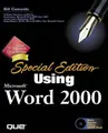 Cover image for Using Microsoft Word 2000