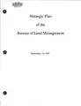 Cover image for Strategic plan of the Bureau of Land Management
