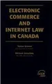 Cover image for Electronic commerce and Internet law in Canada