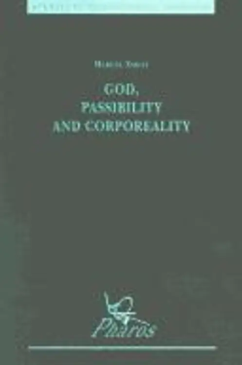 God, passibility and corporeality cover